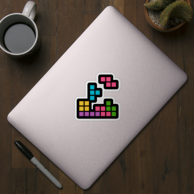 T-shirt Tetris by Elixin